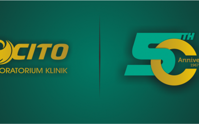 Logo 50th Anniversary Laboratorium Klinik CITO