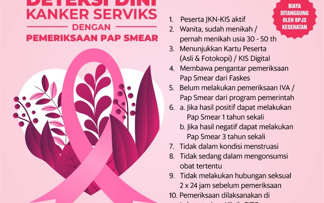 Papsmear di Laboratorium Klinik Cito dibiayai BPJS Kesehatan