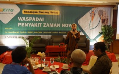 Bincang Sehat Penyakit Zaman Now di Laboratorium Klinik Cito Tegal