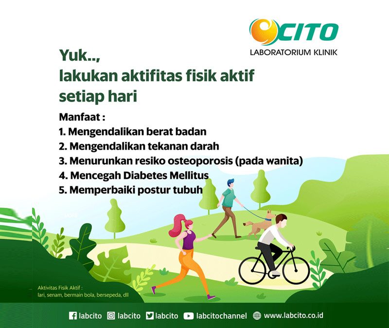 Manfaat Aktifitas Fisik Setiap Hari Untuk Kesehatan