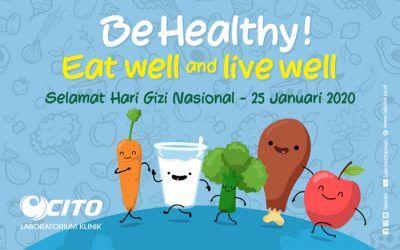 Selamat Hari Gizi Nasional Untuk Seluruh Sahabat Sehat CITO