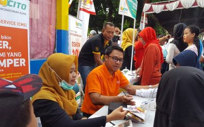 Laboratorium Klinik CITO Memberikan Screening Kesehatan Bagi Warga Kelurahan Pandean Lamper Kota Semarang