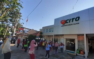 Senam Sehat Di Laboratorium Klinik CITO Cabang Tegal