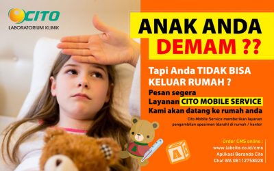 Tidak Perlu Keluar Rumah, CITO Mobile Service Memudahkan Pemeriksaan Laboratorium