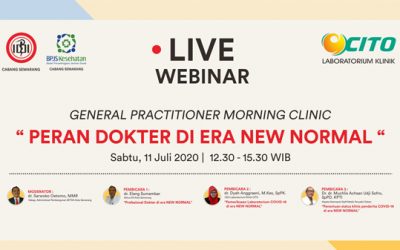 Live Webinar “Peran Dokter di Era New Normal”