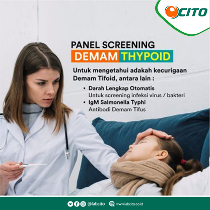 Panel-Screening-Demam CITO-Typhoid