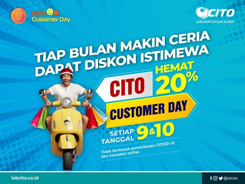 Diskon Istimewa di CITO Customer Day