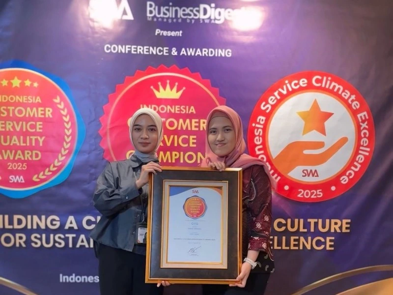 CITO menerima Customer Service Quality Award 2025 dari SWA