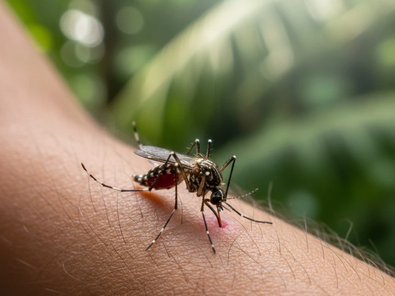 ilustrasi nyamuk penyebab malaria