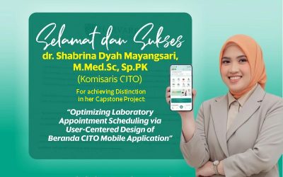 Studi Kasus Beranda CITO Raih Predikat Distinction pada Capstone Project Harvard Medical School