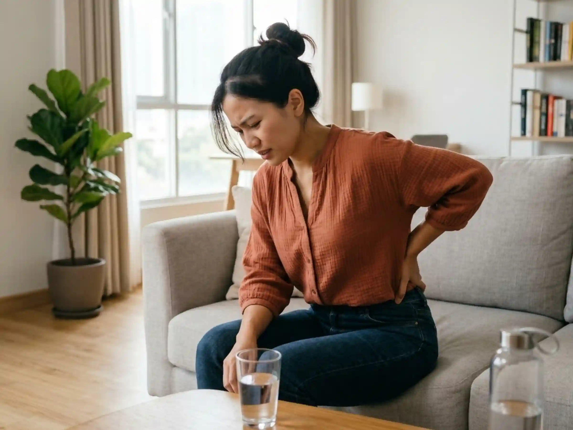 Pinggang Sakit karena Kurang Minum Air Putih, Hoax atau Fakta?