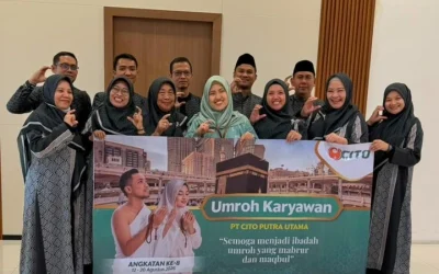 CITO Kembali Berangkatkan Karyawan Umrah: Wujud Apresiasi dan Dedikasi